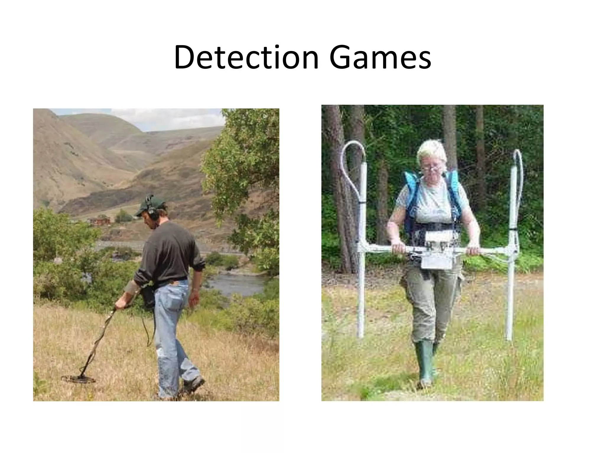 Detection Games 