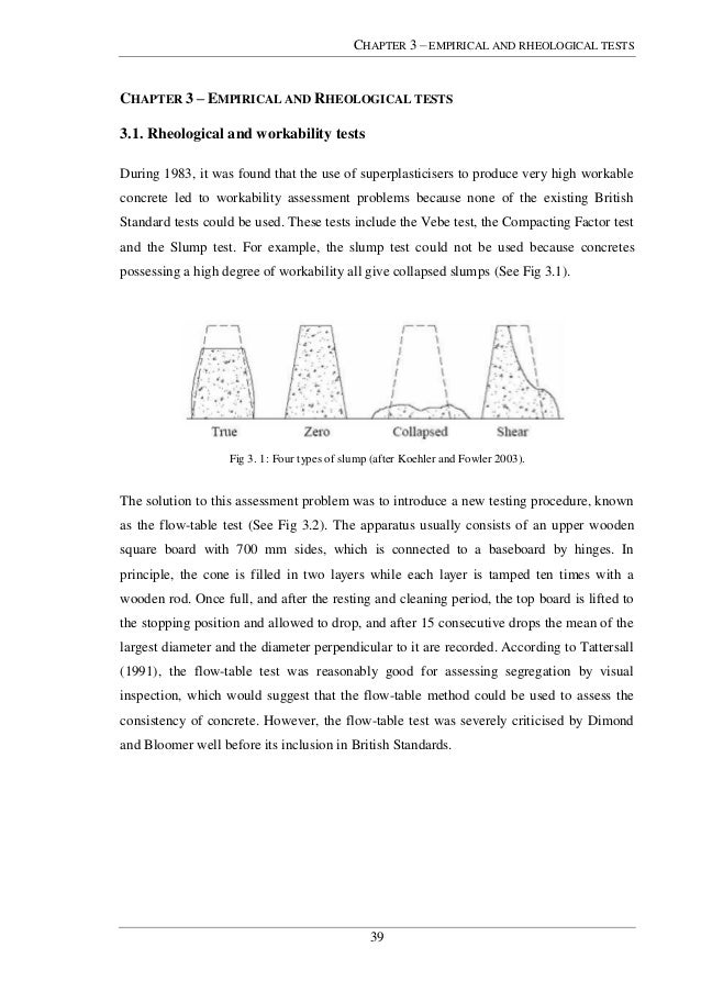 Empirical chapter dissertation