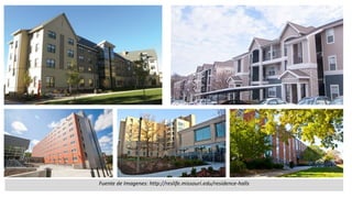 Fuente de Imagenes: http://reslife.missouri.edu/residence-halls
 