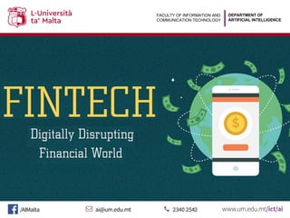 DEPARTMENT OF
ARTIFICIAL INTELLIGENCE
FACULTY OF INFORMATION AND
COMMUNICATION TECHNOLOGY
 