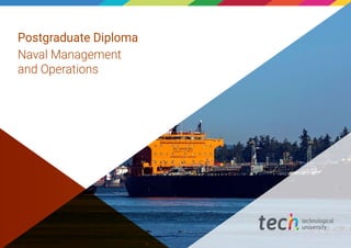 Postgraduate Diploma
Naval Management
and Operations
 