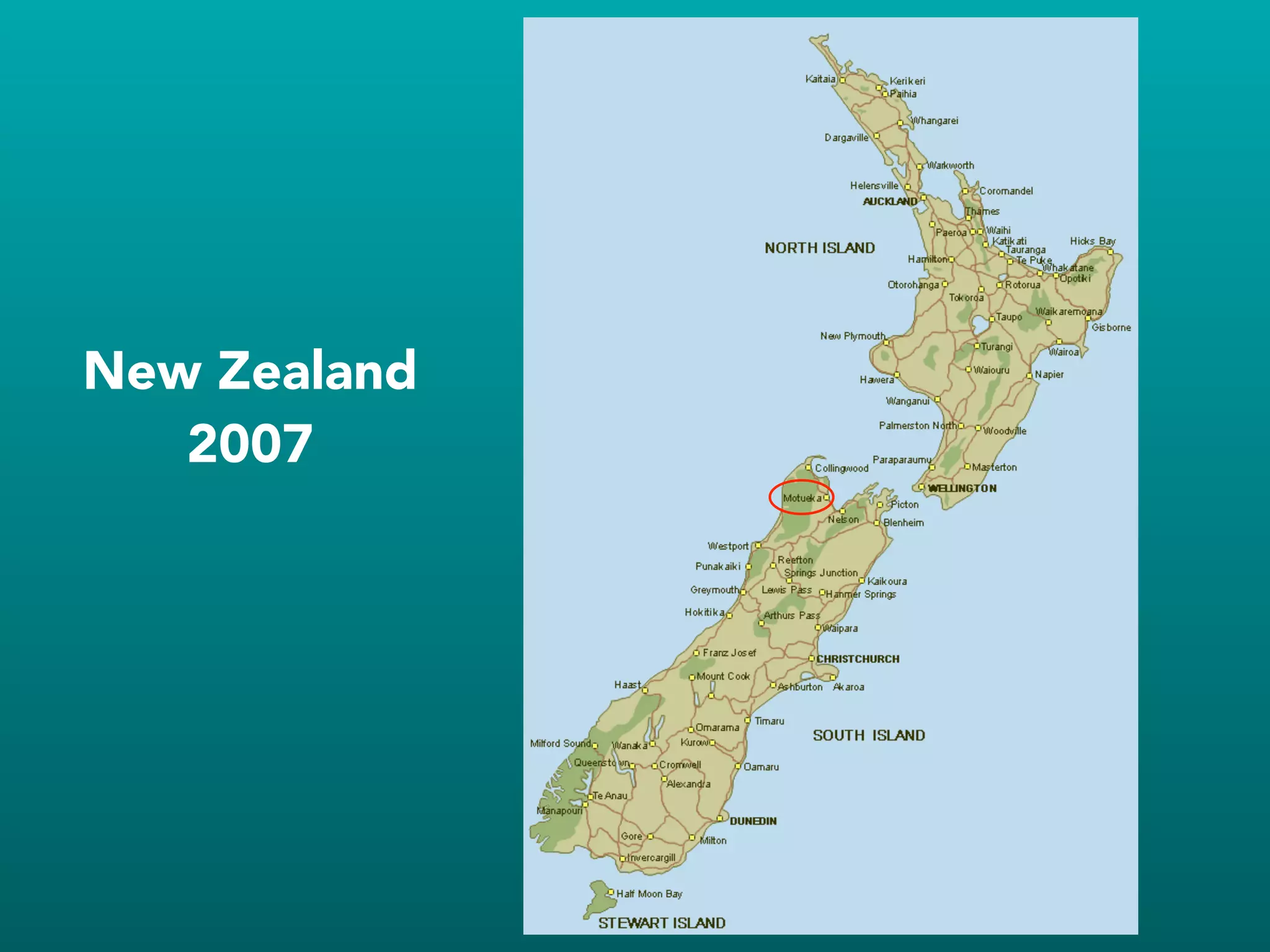 New Zealand
2007
 