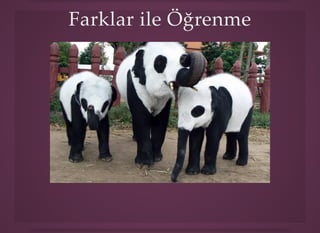 Farklar ile ÖğrenmeFarklar ile Öğrenme
 