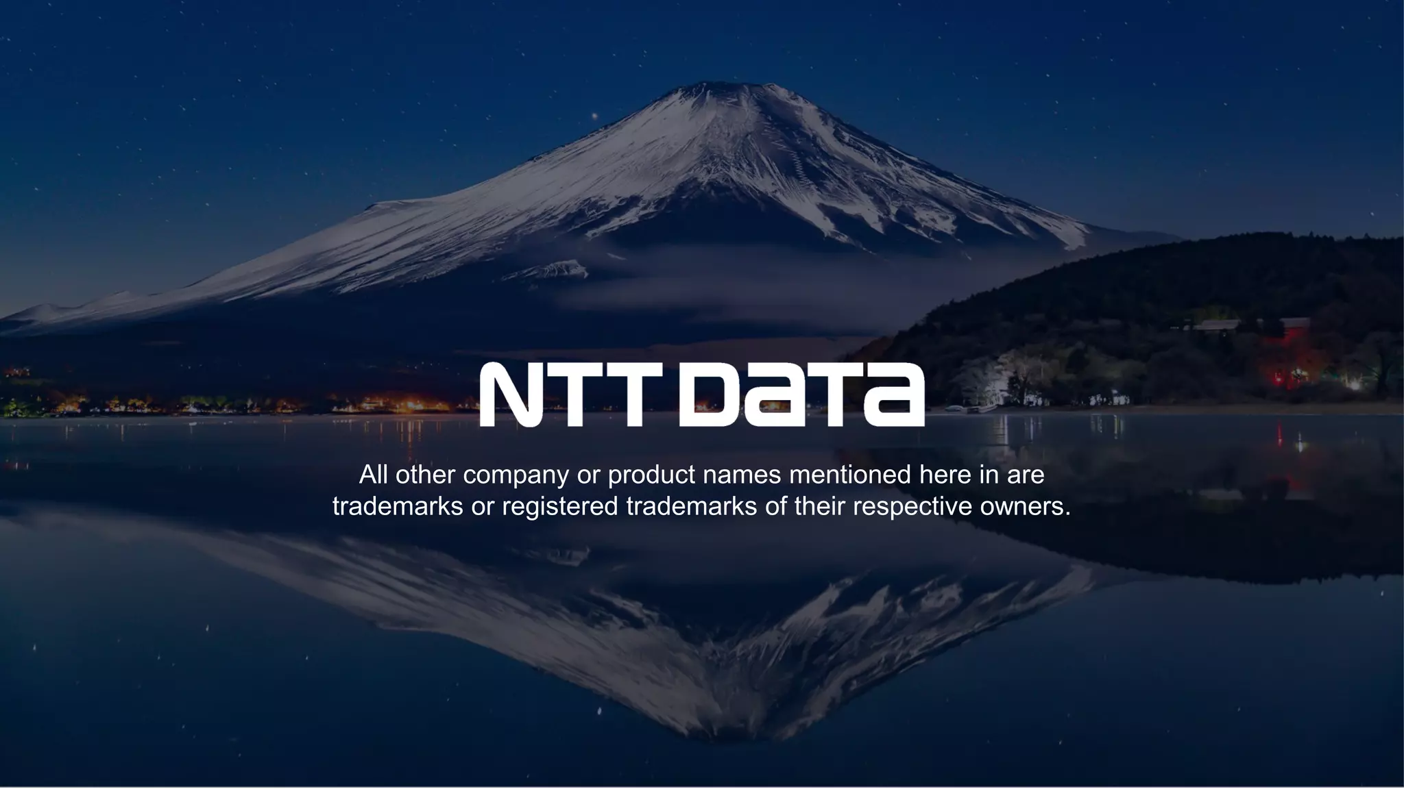 All other company or product names mentioned here in are trademarks or registered trademarks of their respective owners. 