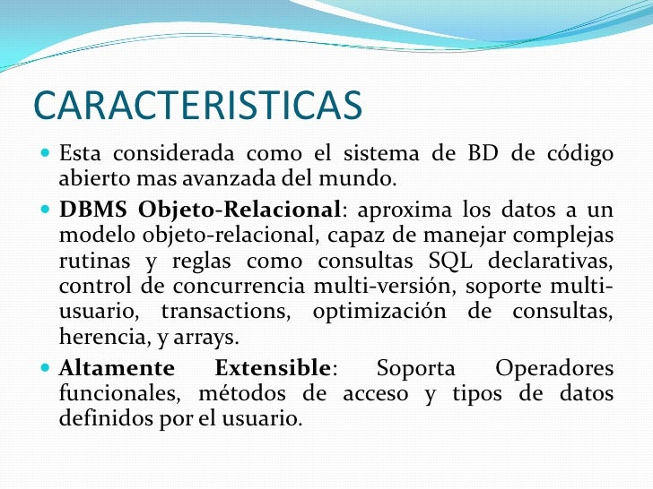 Que Es Postgresql 2021 Ventajas De Uso Y Caracteristicas Otosection ...