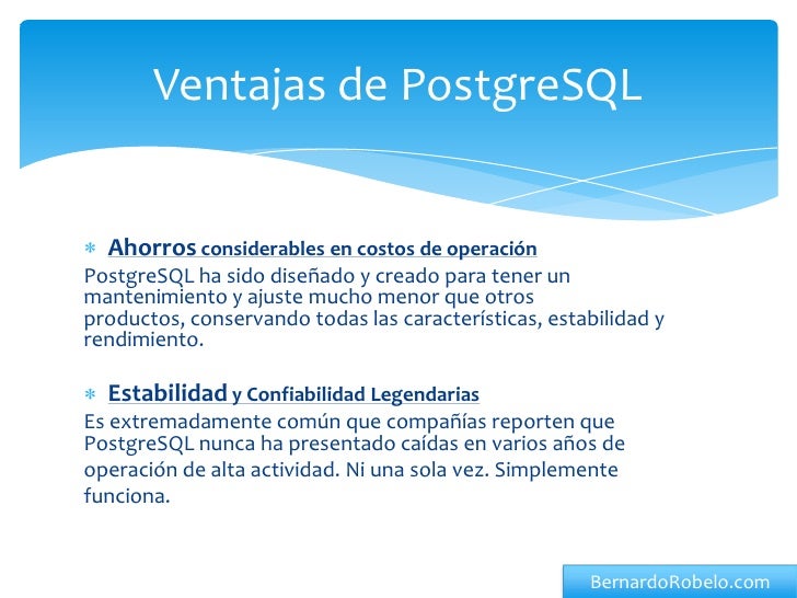 Que Es Postgresql2021 Ventajas De Uso Y Caracteristicas Images