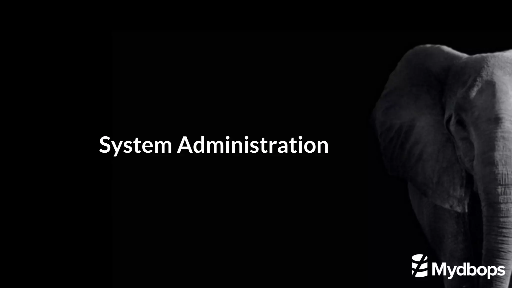 System Administration 
