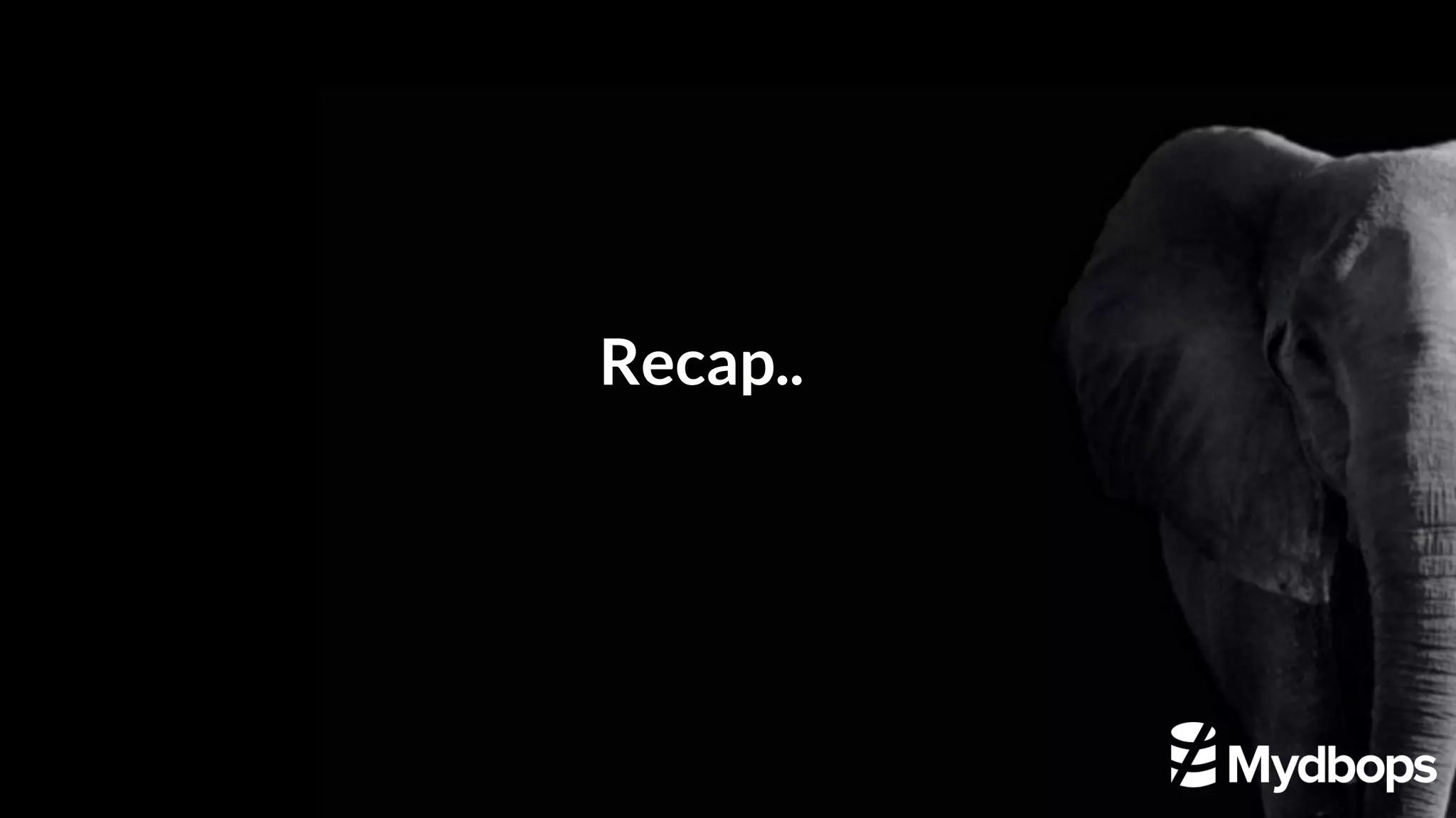 Recap.. 