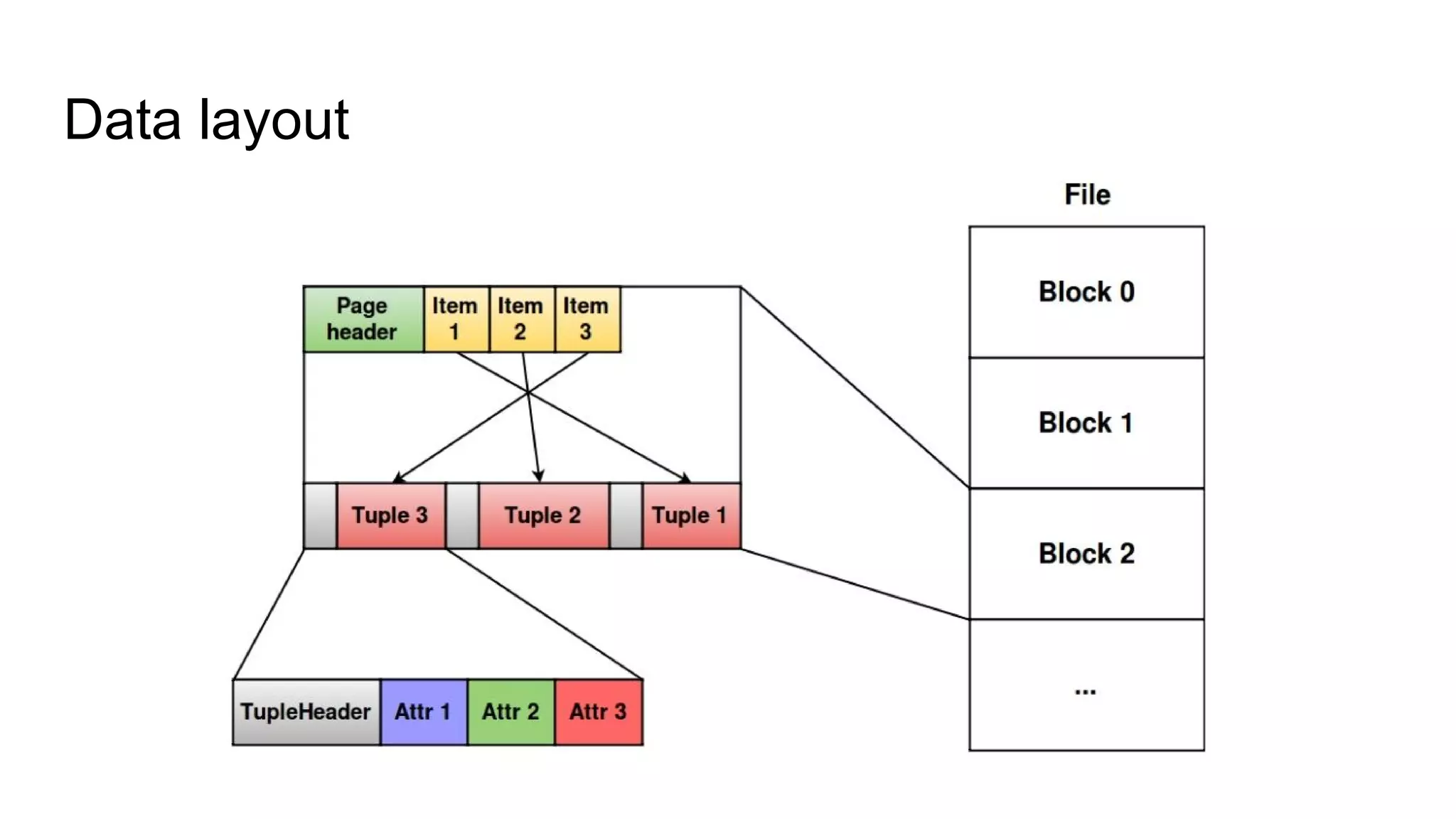 Data layout 