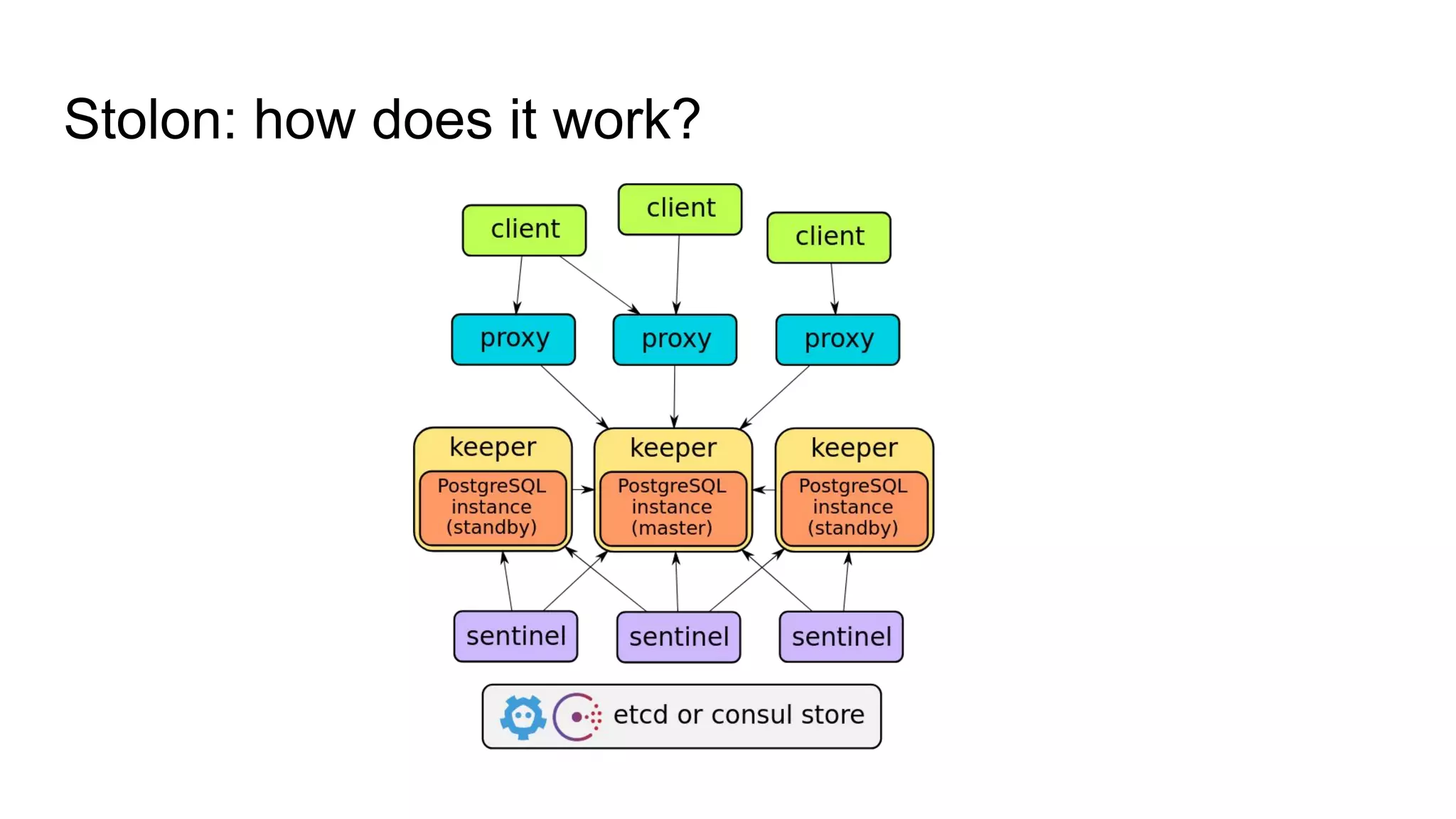 Stolon: how does it work?
 