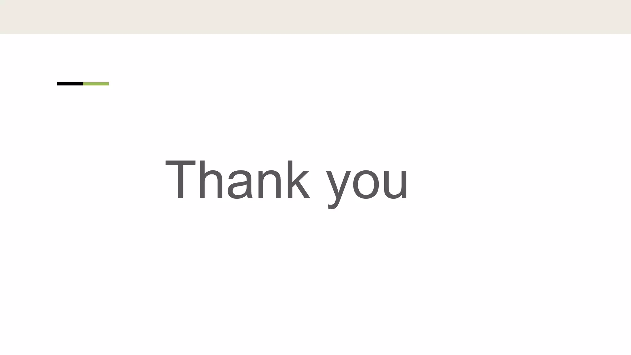 Thank you
 