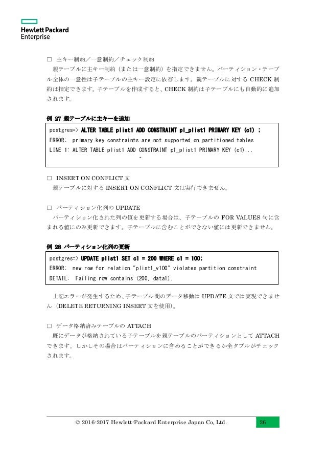 Postgresql 10 Beta1 New Features Japanese