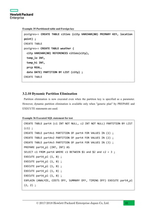 PostgreSQL 11 New Features With Examples (English) | PDF