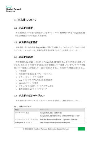 PostgreSQL 12 Beta 1 New Features with Examples (Japanese) | PDF