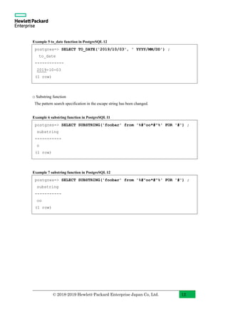 PostgreSQL 12 New Features with Examples (English) GA | PDF