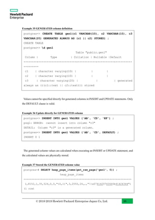 PostgreSQL 12 New Features with Examples (English) GA | PDF