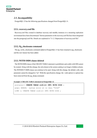 PostgreSQL 12 New Features with Examples (English) GA | PDF