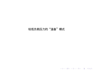 较低负载压力的“温备”模式




           .    .   .   .   .   .
 