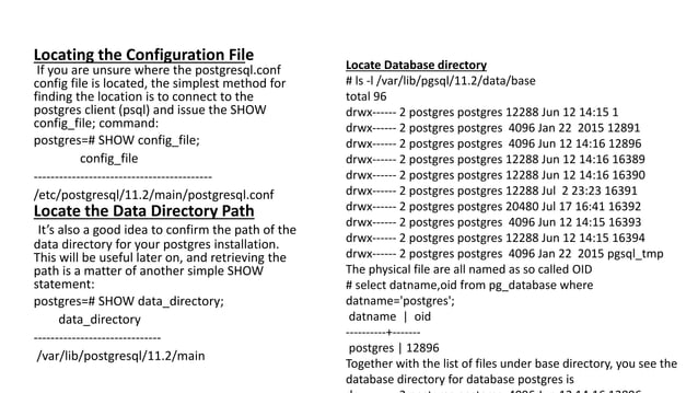Postgresql Database Administration Basic - Day2 | PPT