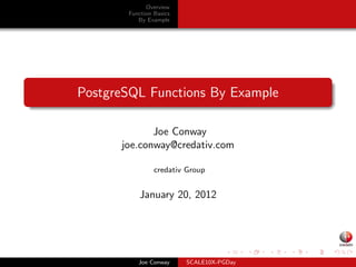 Postgresql function_basics.pdf