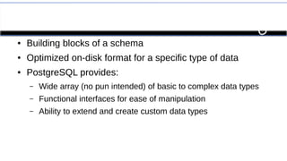 Introduction to PostgreSQL | ODP