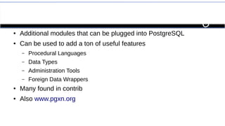 Introduction to PostgreSQL | ODP