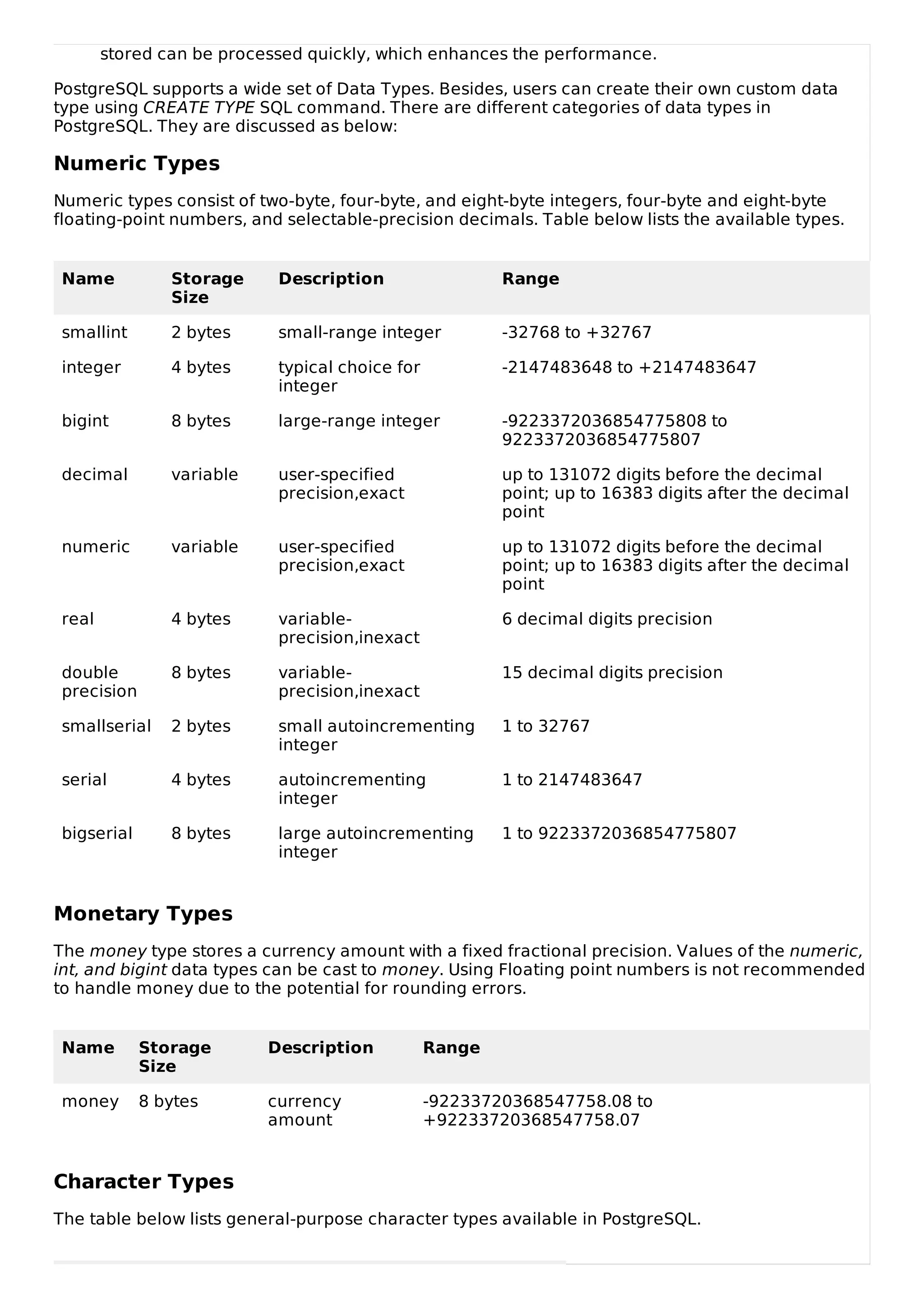 Postgresql quick guide | PDF