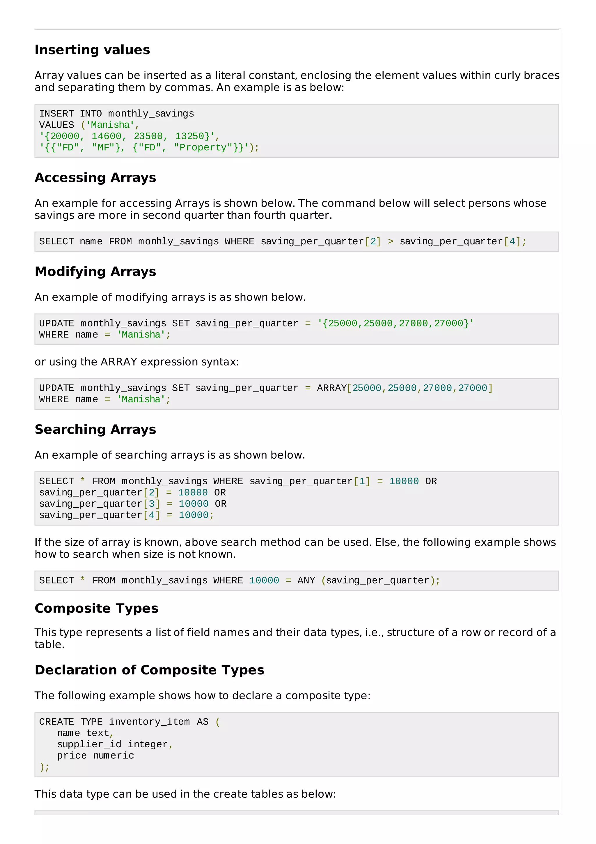 Postgresql quick guide | PDF