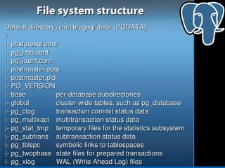 Postgre sql unleashed | PPT