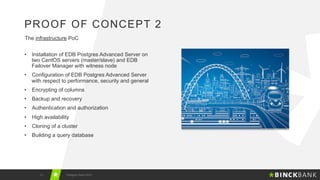 Postgres Vision 2018: Your Migration Path - BinckBank Case Study | PDF