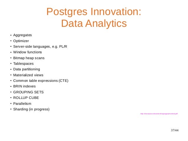 Postgres Vision 2018 Will Postgres Live Forever