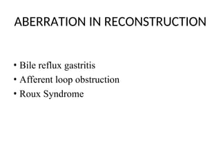 Generic Refluc Loop POST GSTRECTOMY SYNDROMEShhhhbbhjjjj.ppt