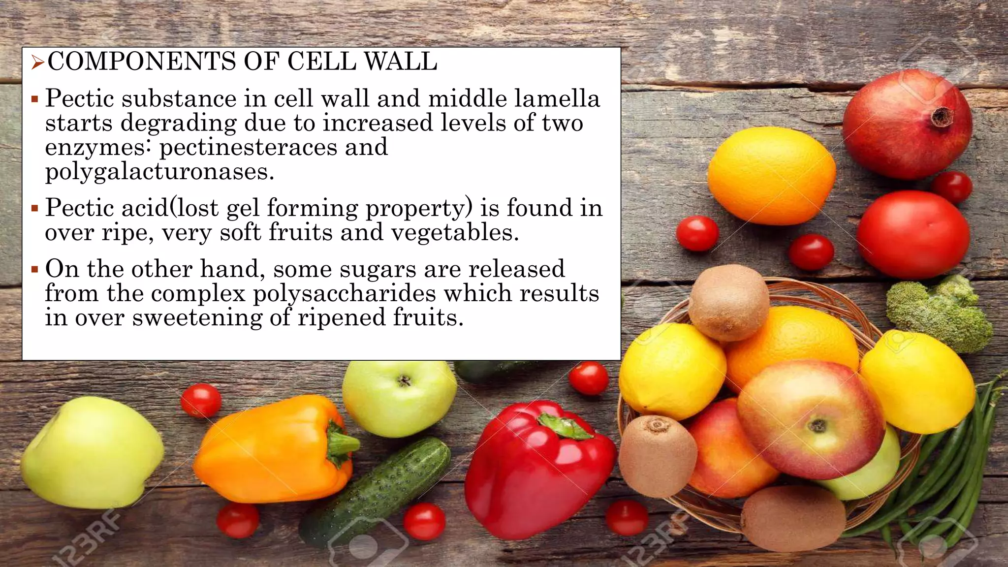 Postharvest changes in fruits and vegetables | PPTX