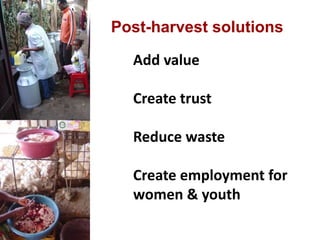 Postharvest handling and technologies for livestock products
