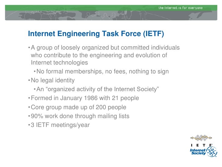 internet engineering task force ietf internet engineering task force ietf