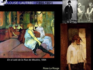 TOULOUSE-LAUTREC (1864-1901)
Rosa La Rouge
En el saló de la Rue de MoulinsEn el saló de la Rue de Moulins, 1894, 1894
 