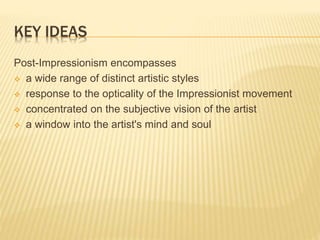 Post impressionism | PPTX