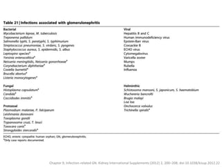 Chapter 9; Infection-related GN. Kidney International Supplements (2012) 2, 200–208; doi:10.1038/kisup.2012.22
 