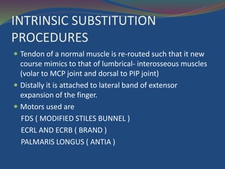 Post leprotic hand reconstroction | PPTX