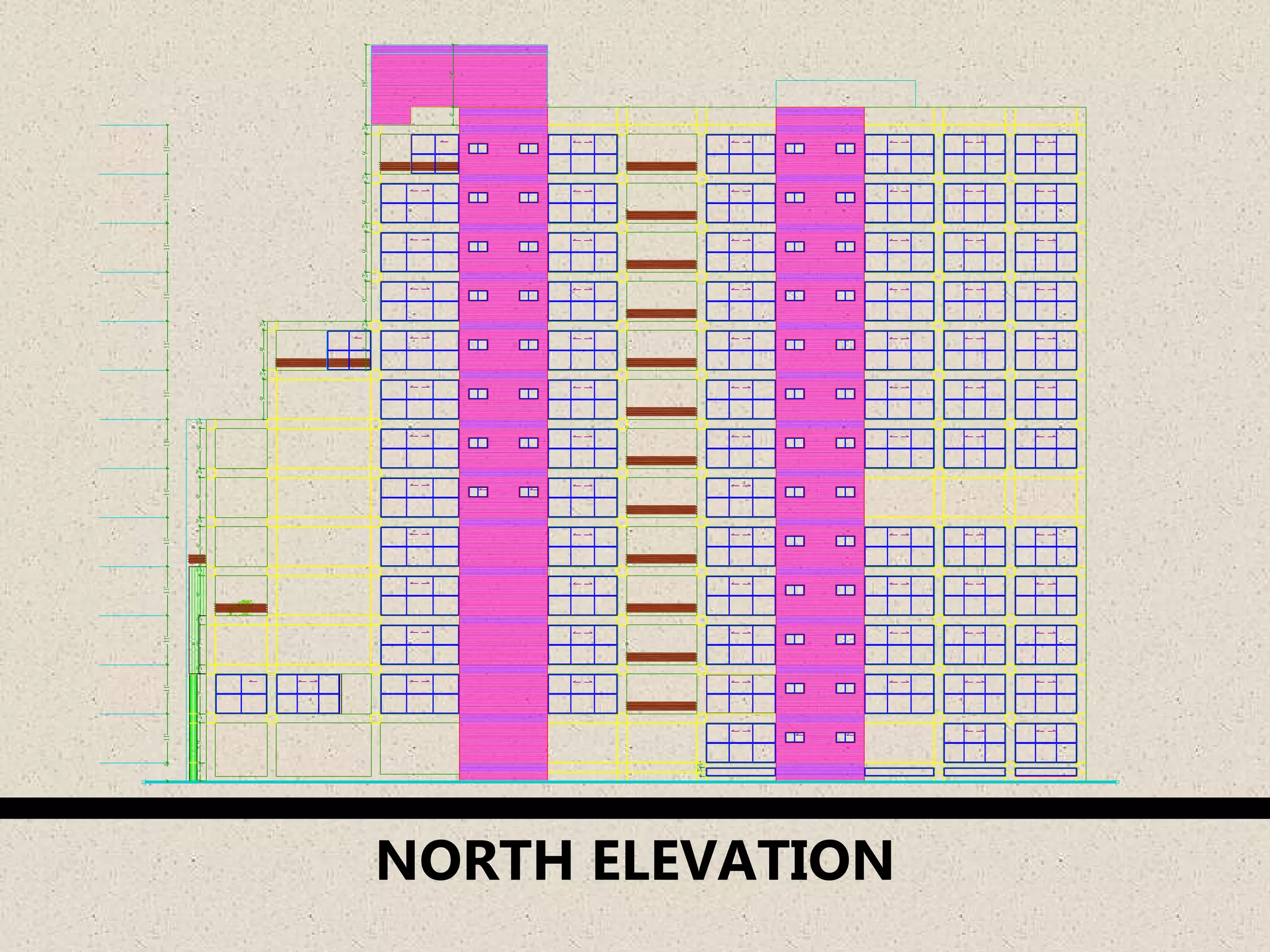 NORTH ELEVATION
 