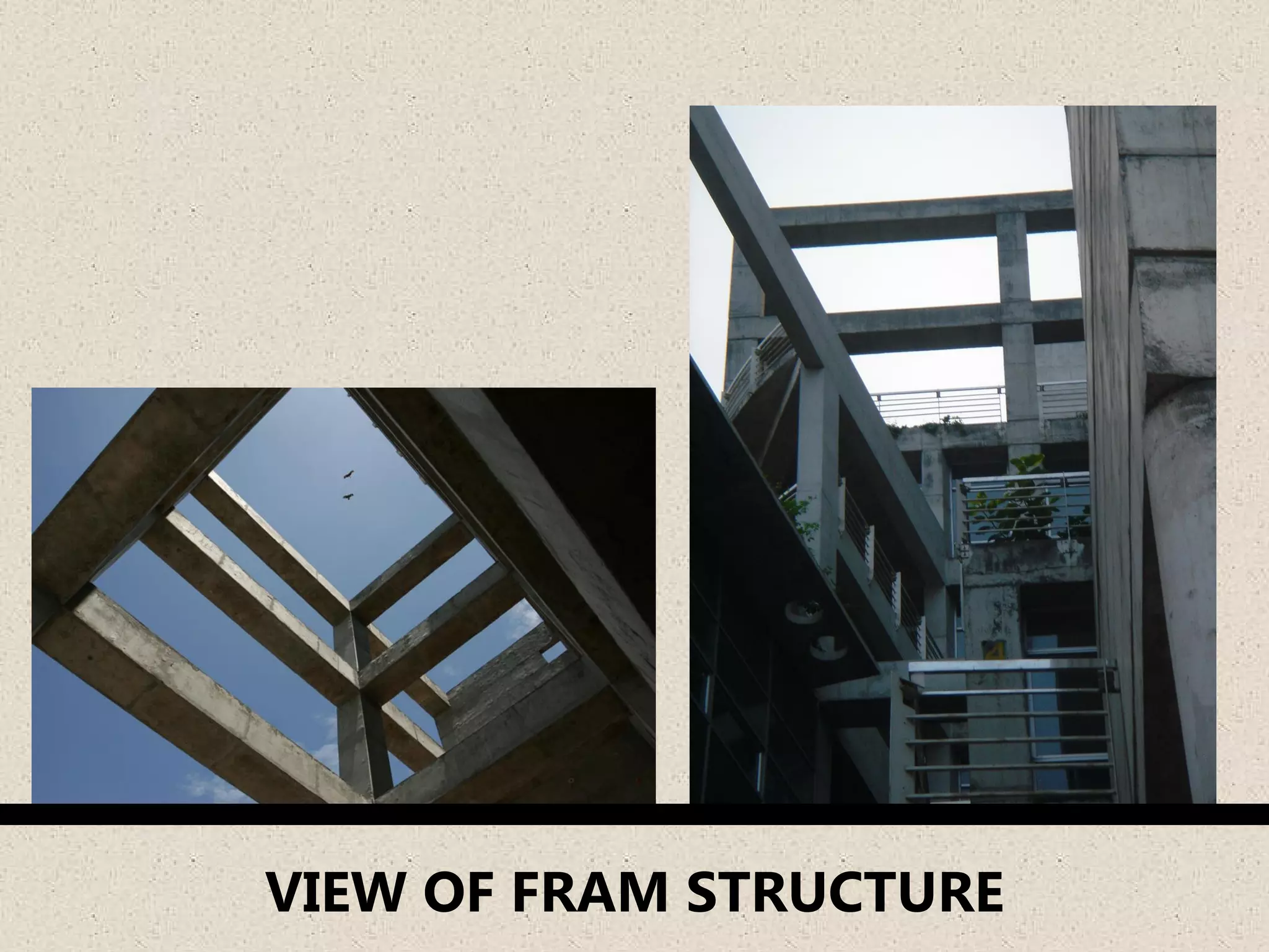 VIEW OF FRAM STRUCTURE
 