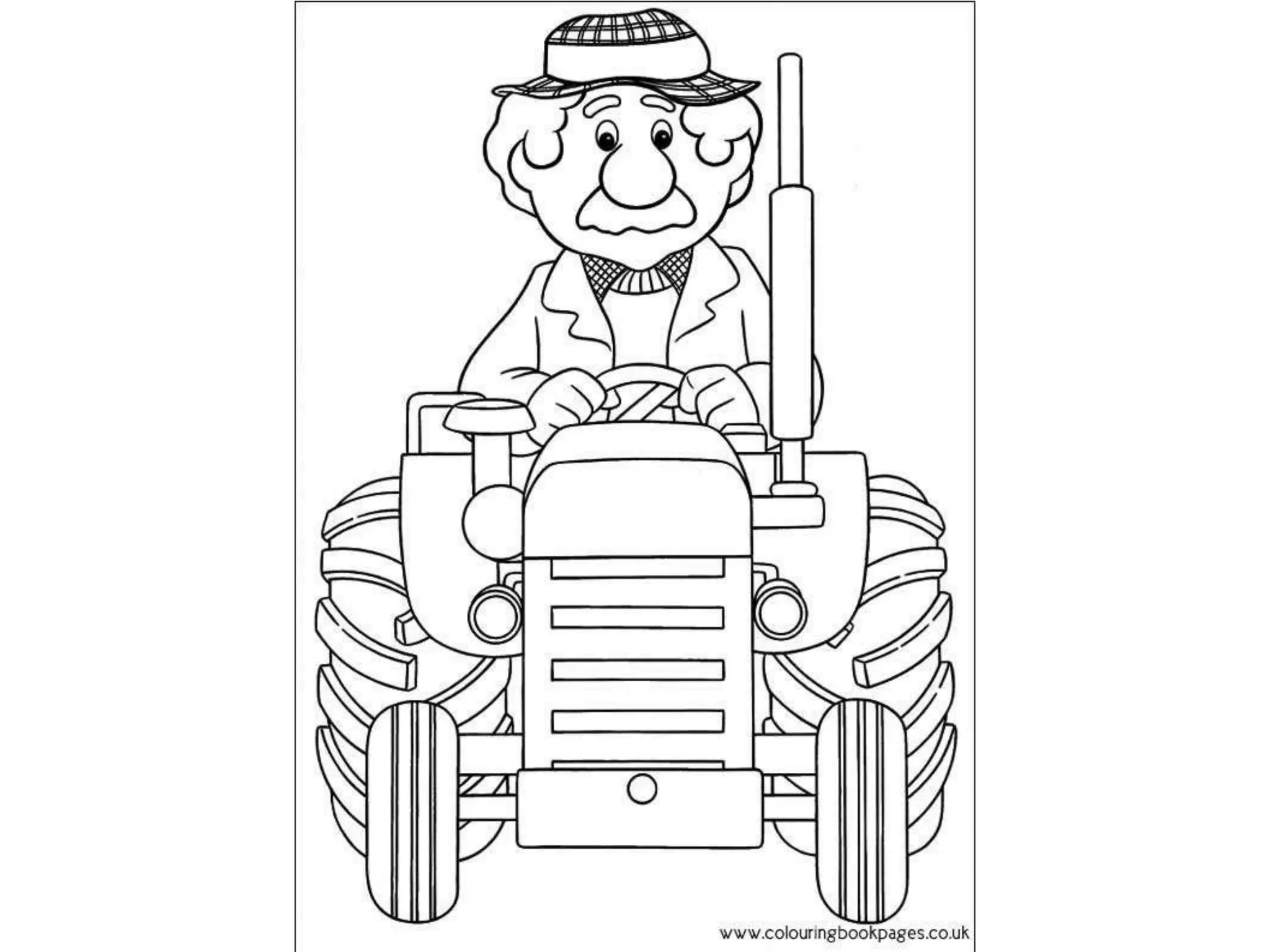 Postman pat Colouring Pages and Kids Colouring Activities