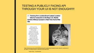 Api Ambeer Postman & API Testing by Amber Race | PDF