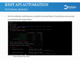 PostMan and Jenkins RestApi Automation.pptx