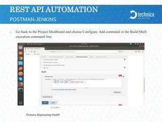 PostMan and Jenkins RestApi Automation.pptx