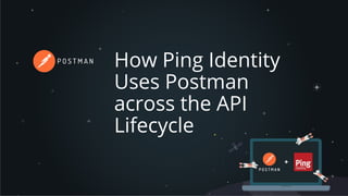 How Ping Identity
Uses Postman
across the API
Lifecycle
 