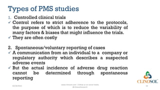 Post-Marketing Safety Surveillance: Detecting Adverse Events | PPTX