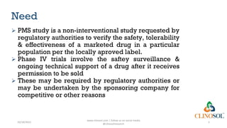 Post-Marketing Safety Surveillance: Detecting Adverse Events | PPTX