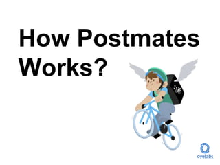 How Postmates
Works?
 