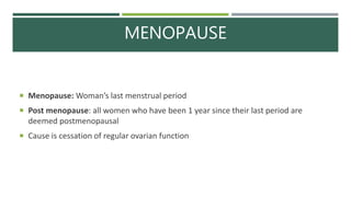 Postmenopausal bleeding (PMB) is any vaginal bleeding that occurs after a  woman has gone a year without menstrual periods. PMB is a comm